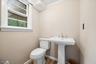 lower level powder room