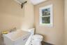 Half Bath in Detached Garage
