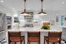Kitchen island with seating