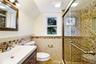 Lower level bath. Photos taken when house was empty prior to occupancy.
