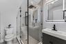 full bathroom&walk-in shower
