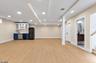 basement with kitchenette