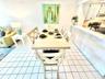 Spacious and flexible dining space.
