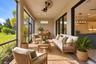 Rear Porch Virtually Staged