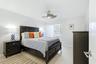 Guest Bedroom with reading nook