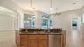 Huge kitchen island, plenty of room for cooking and entertaining