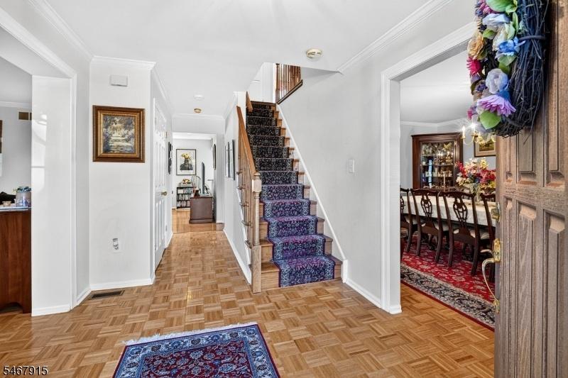 Generous entry hall