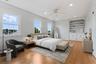 Virtually staged bedroom