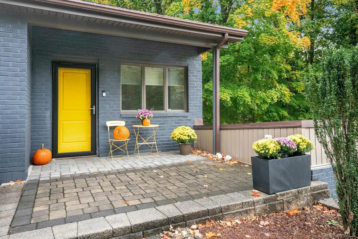 Porch for morning coffee.