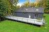 Oversized deck with year access.