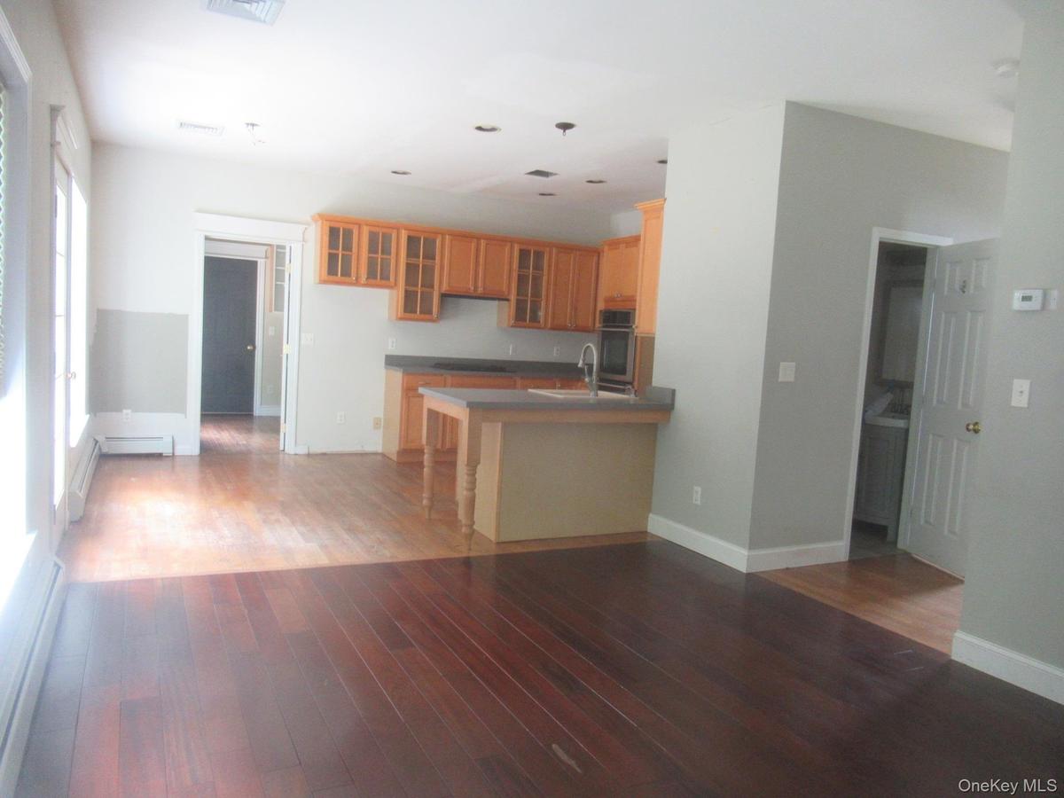 Living area toward kitchen