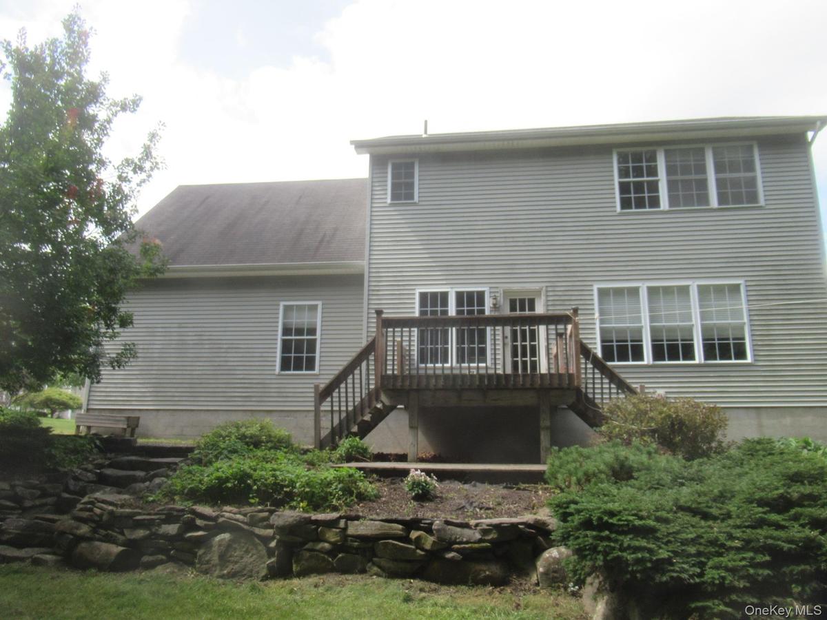 Rear exterior with deck