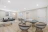Fully finished basement offers generous multi-use space for entertaining- movie/ football watching, exercise, play area, whatever your heart desires.