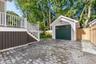 Aesthetic elements to  provide custom features- from the tall wood fence for privacy, pavers to distinguish additional space in yard (pleasing to the 