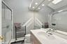 Ensuite Bathroom with walk in shower and skylight 7 x 6 sq ft