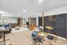 basement family room