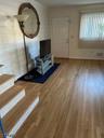 Living room w.shiplap wall