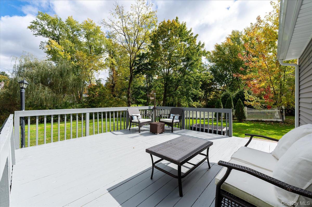 Newly Painted Deck