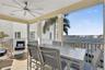2nd Floor Covered/ Screened Patio off of the Living Room