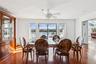 Formal Dining room  hardwood / wood-style flooring, a wealth of natural light, and ceiling fan