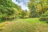 Rear yard is expansive.