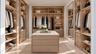There is a His & Hers closet. Includes virtual staging.
