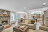 Open to the kitchen.