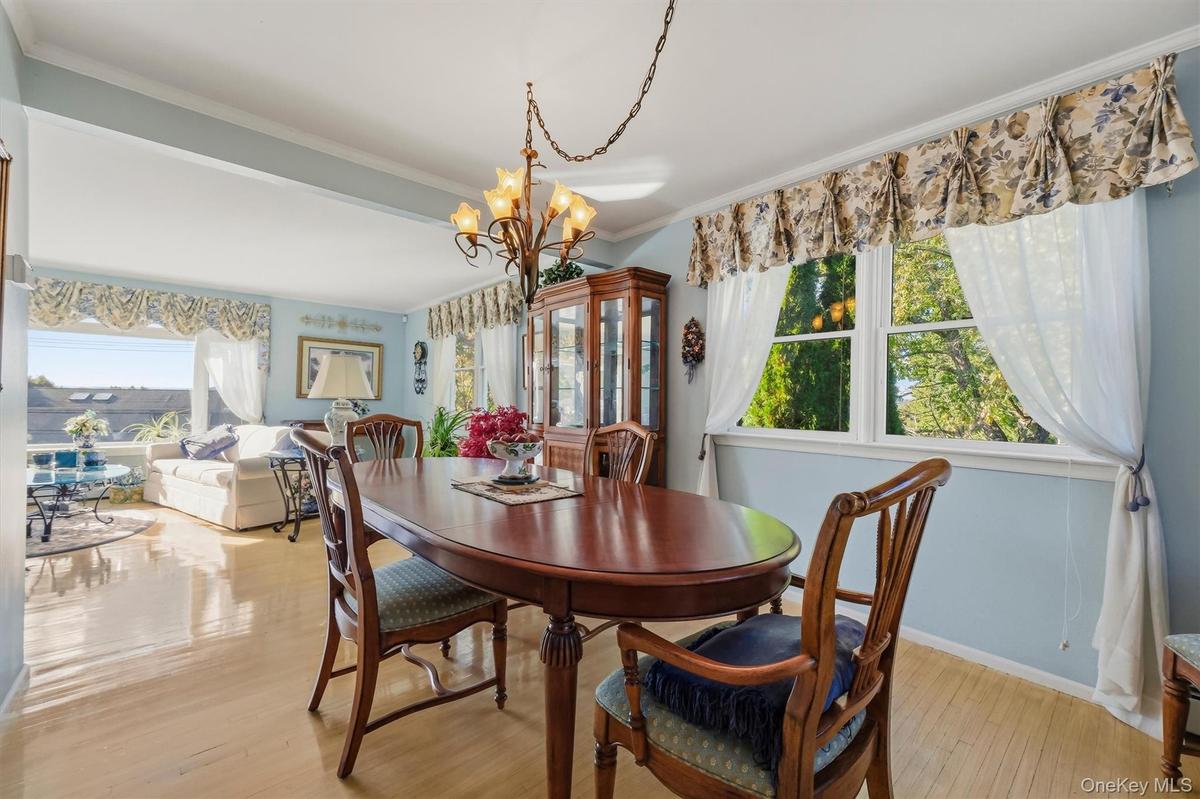 dining area connected to living room