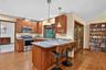 Kitchen and doors to screened patio