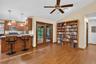 Doors to screened patio