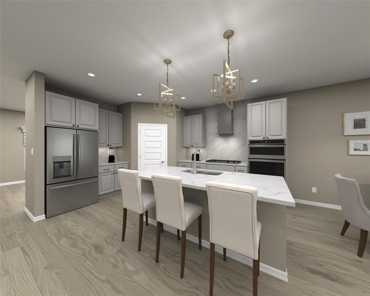 Photo is not of the actual home, but is an inspirational photo of builder’s model home and may depict options, furnishings, and/or decorator features 