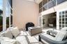 Screened in Patio with Fire Pit