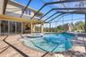 All completely screen enclosed with brick pavers all around.
