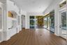 The same new flooring flows into this part of the home for easy care and maintenance.