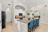 Kitchen-Expansive Island With Seating/Stainless Steel Appliances