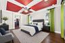 Spacious primary suite. Virtually Staged.