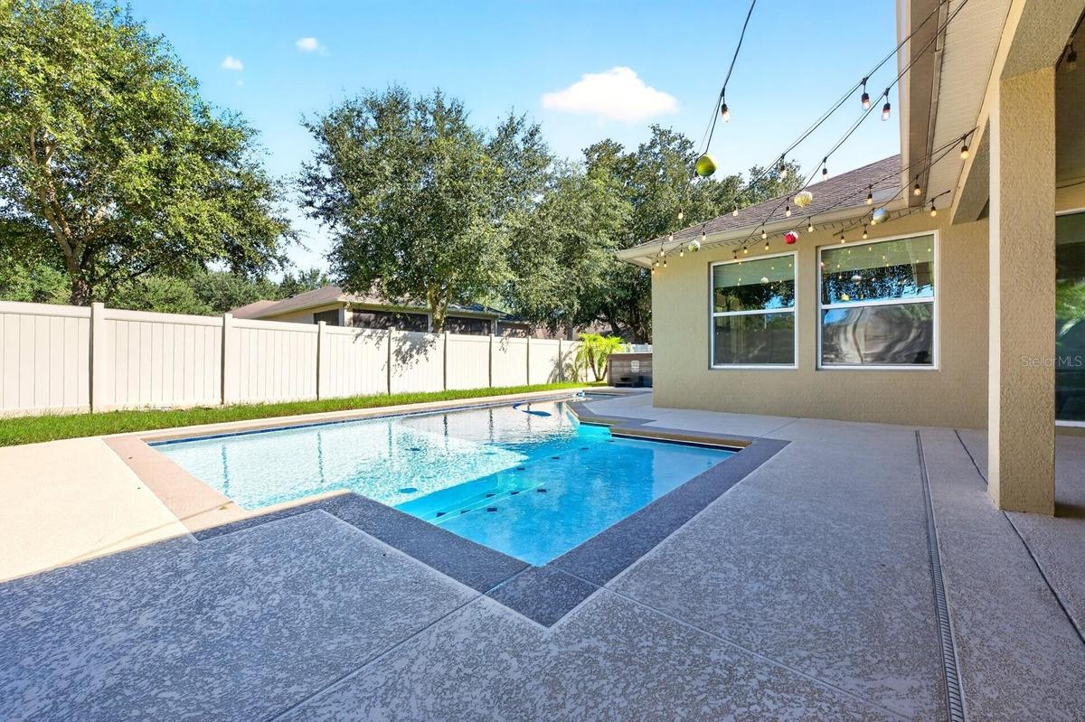Private open-air pool.