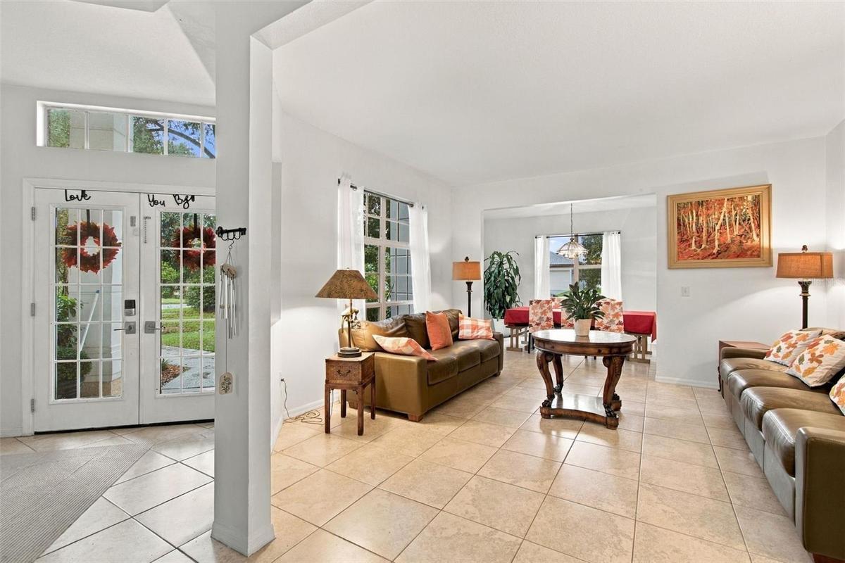 Entryway and Formal Living Room