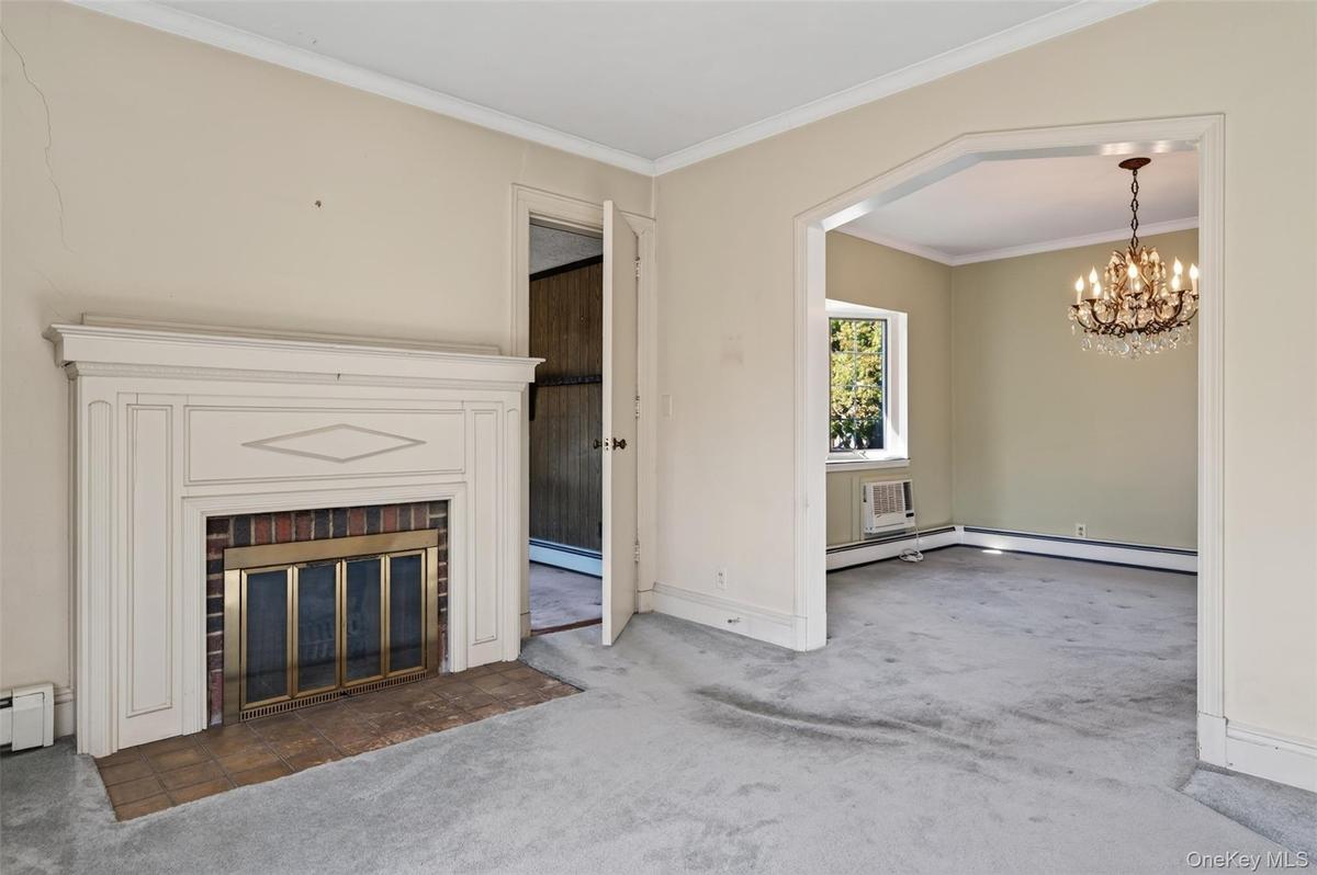 Living Room with view of Dining Room