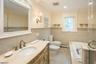 2nd floor hall full bath