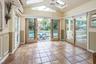 Sunroom off kitchen