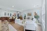 Open concept to kitchen
