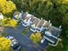 Drone view of parking lot