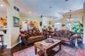 Formal living room/dining room area