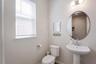 Half bath on 1st floor