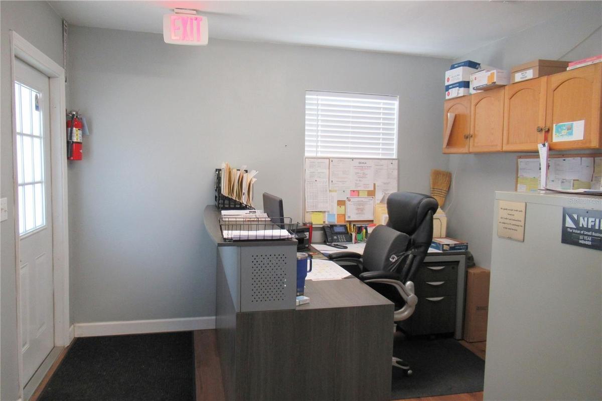 Reception area