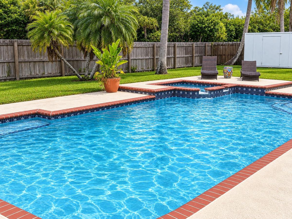 Large pool (unheated)