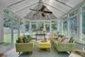 Solarium Overlooking Lawn