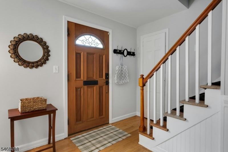 Beautiful wood door