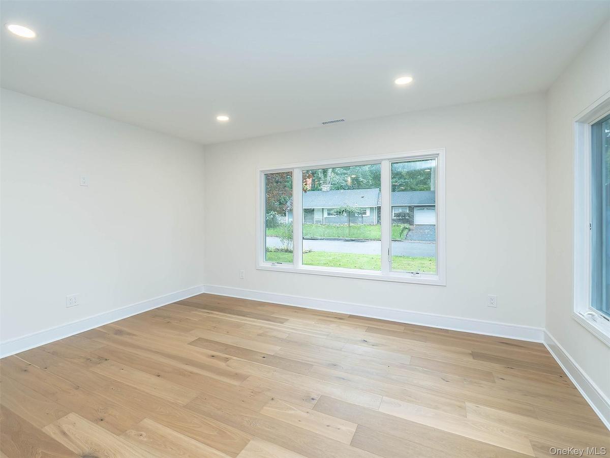 Beautiful Oak engineered flooring throughout the home